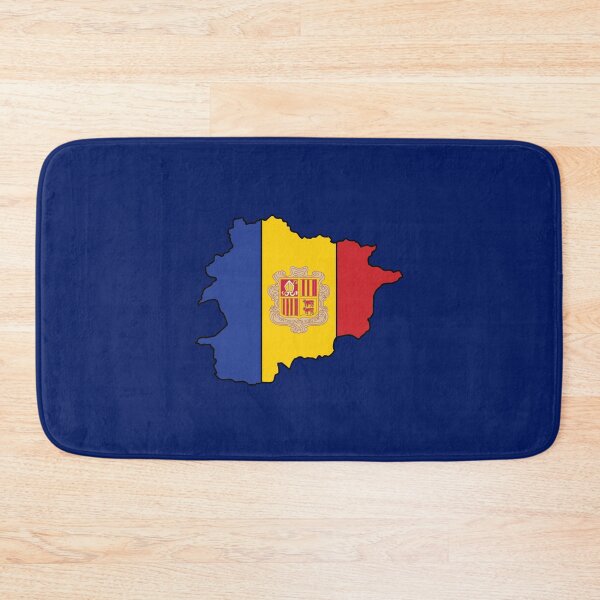 Item preview, Andorra country shape flag designed and sold by Rachael Taylor.