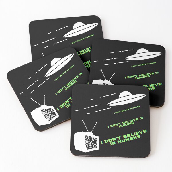 Item preview, I dont believe in humans, UFO, UAP, ship, TV designed and sold by Cerulean-Shop.
