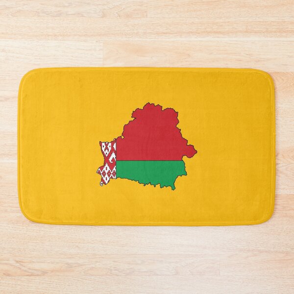 Item preview, Belarus country shape flag designed and sold by Rachael Taylor.