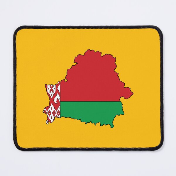Item preview, Belarus country shape flag designed and sold by Rachael Taylor.
