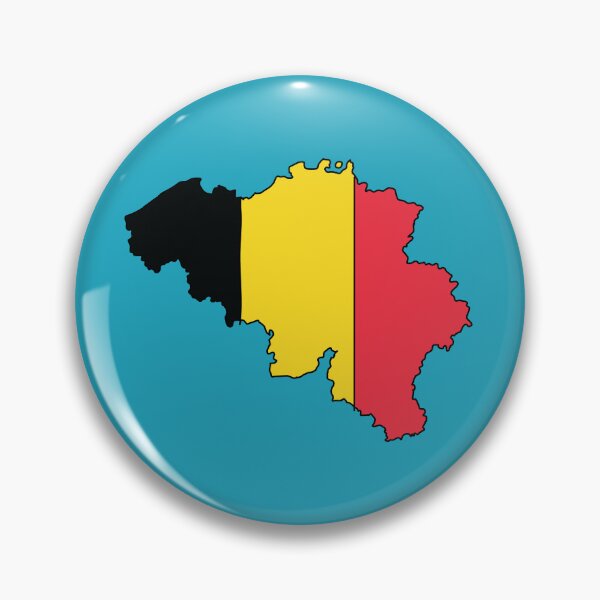 Item preview, Belgium country shape flag designed and sold by Rachael Taylor.