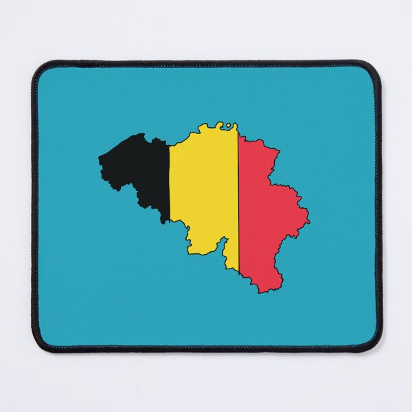 Item preview, Belgium country shape flag designed and sold by Rachael Taylor.