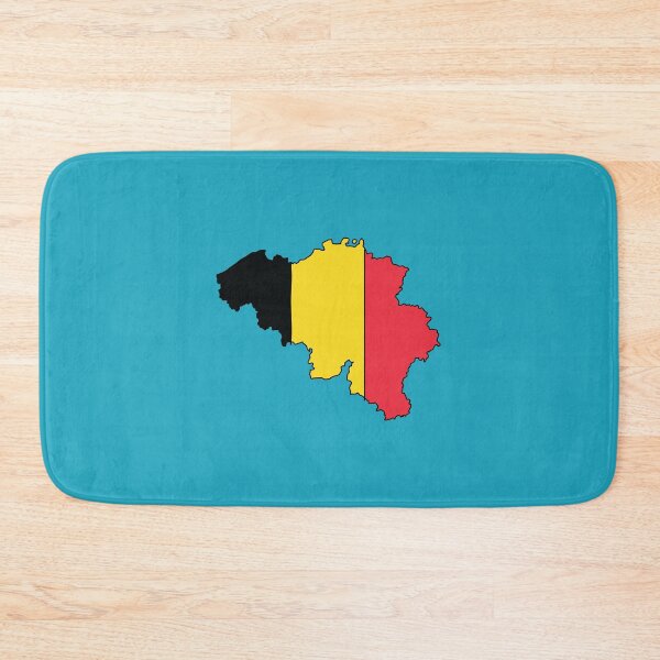 Item preview, Belgium country shape flag designed and sold by Rachael Taylor.