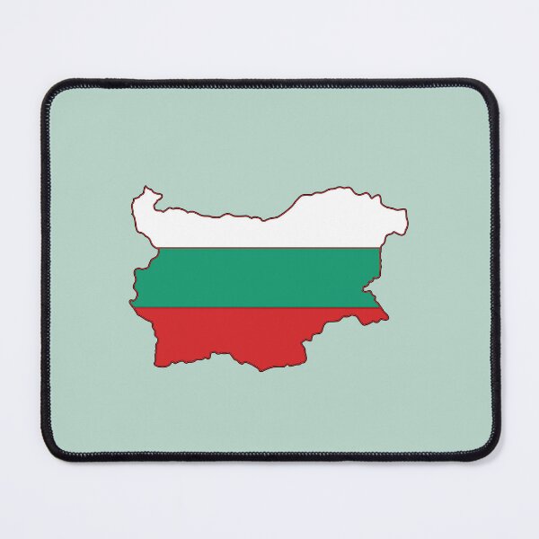 Item preview, Bulgaria country shape flag designed and sold by Rachael Taylor.