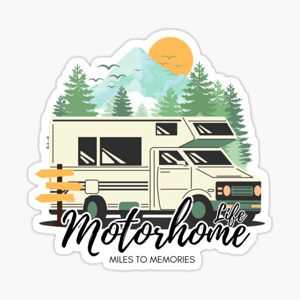 Aperçu de l'œuvre La vie en camping-car Des kilomètres vers des souvenirs créée et vendue par fooklynx.