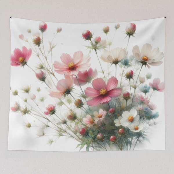 Item preview, Watercolor of wild flowers 13 designed and sold by I-HERE.