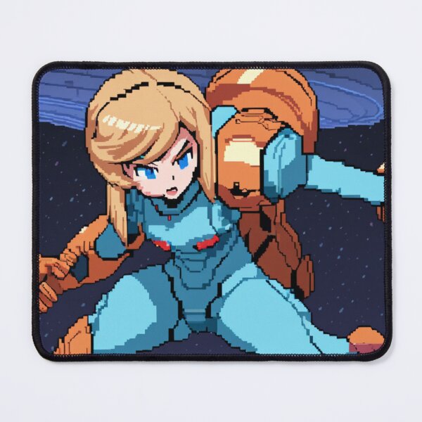Item preview, Samus Aran Pixel Art designed and sold by 2DVice.