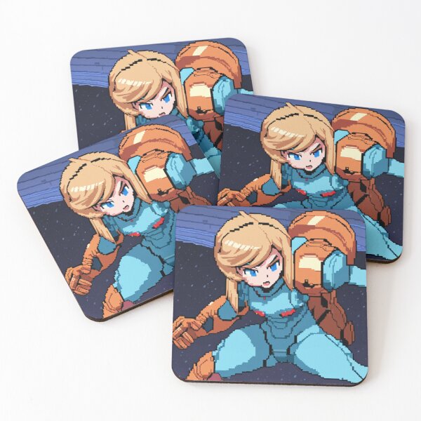 Item preview, Samus Aran Pixel Art designed and sold by 2DVice.