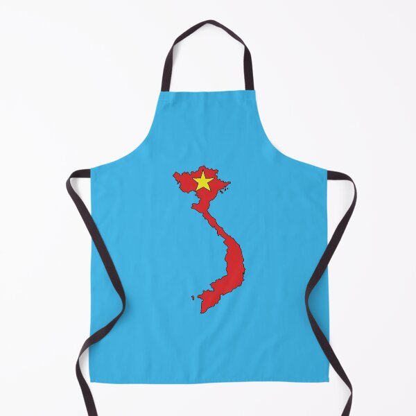 Item preview, Vietnam country shape flag designed and sold by Rachael Taylor.
