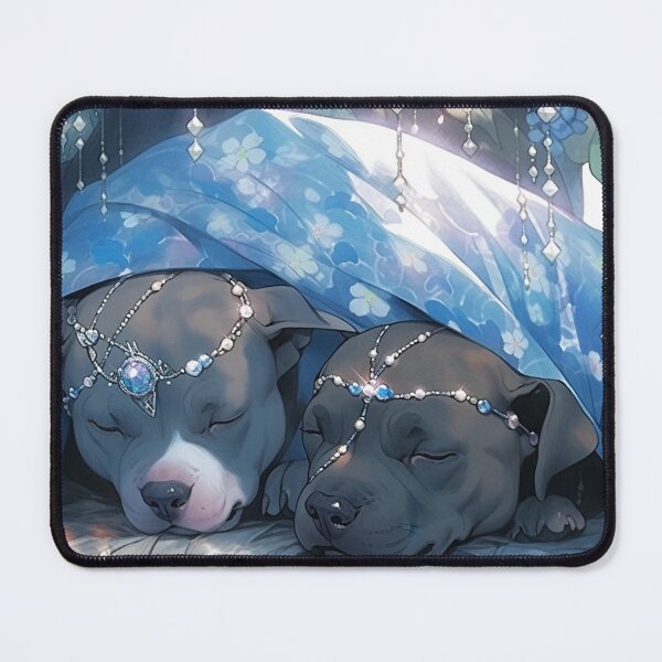 Item preview, Sleepy Pit Bulls designed and sold by Nocturne  Paws.