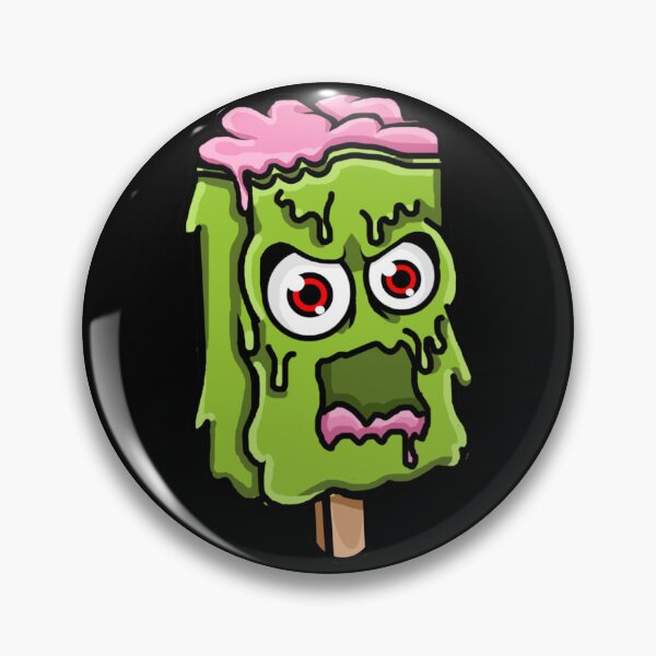 Item preview, Cartoon Zombie Popsicle designed and sold by RoemDesigns.