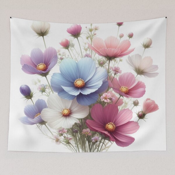 Item preview, Watercolor of wild flowers 14 designed and sold by I-HERE.