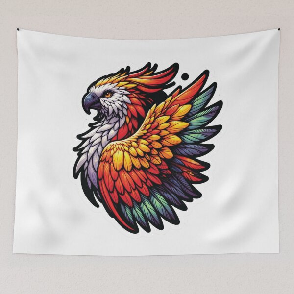 Item preview, Fiery Feathered Fusion designed and sold by Best-Kept.