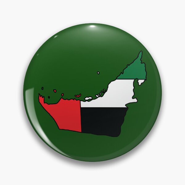 Item preview, United Arab Emirates country shape flag designed and sold by Rachael Taylor.