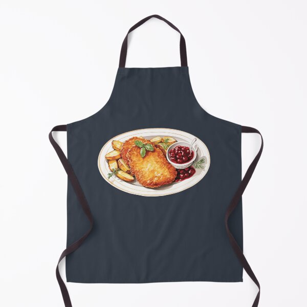Item preview, Wienerschnitzel - Viennese Cutlet With Potatoes And Sauce designed and sold by Alicia Chee.