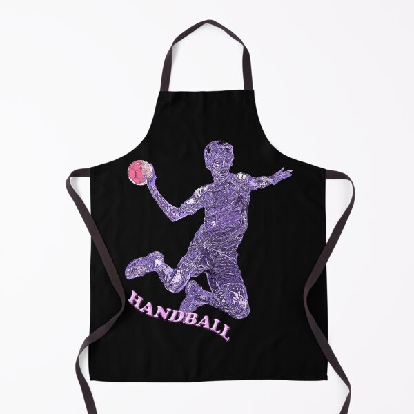 Item preview, Handball player purple silhouette designed and sold by Astralia.
