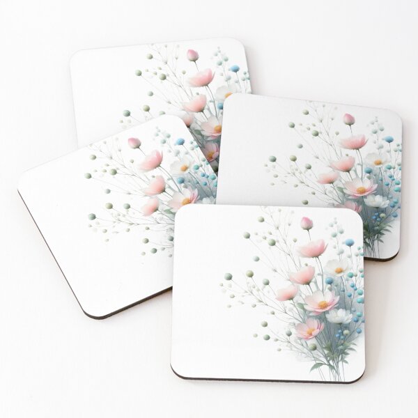 Item preview, Watercolor of wild flowers 16 designed and sold by I-HERE.