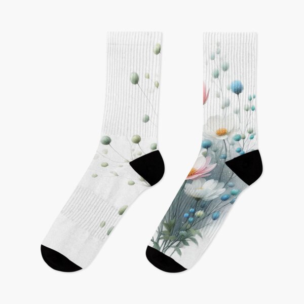 Item preview, Watercolor of wild flowers 16 designed and sold by I-HERE.