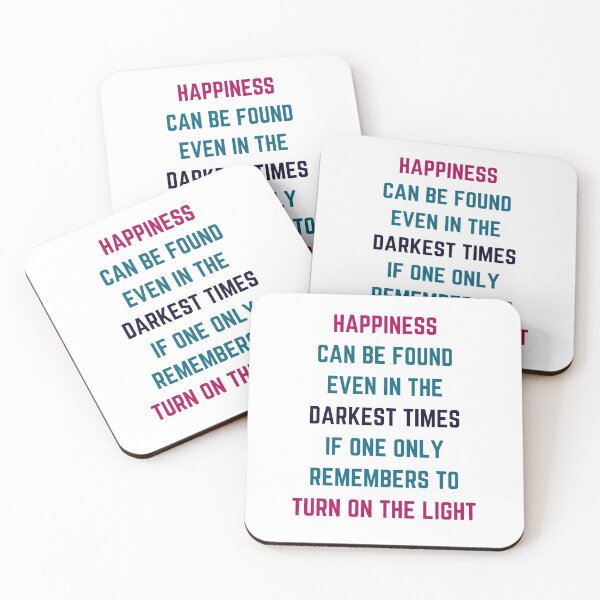 Item preview, Happiness can be found even in the darkest times designed and sold by Inspirationmotivation.