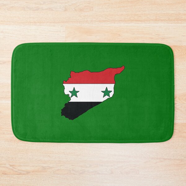 Item preview, Syria country shape flag designed and sold by Rachael Taylor.