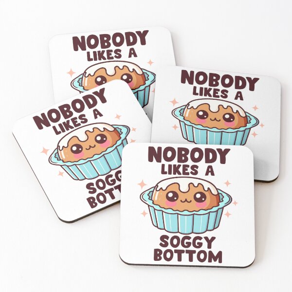 Item preview, The Melancholy Tale of a Dripping Pastry: No One Favors a Soggy Bottom designed and sold by GFelizNav.