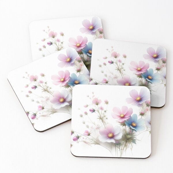 Item preview, Watercolor of wild flowers 17 designed and sold by I-HERE.