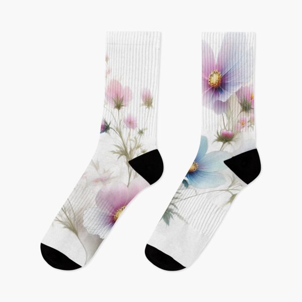 Item preview, Watercolor of wild flowers 17 designed and sold by I-HERE.