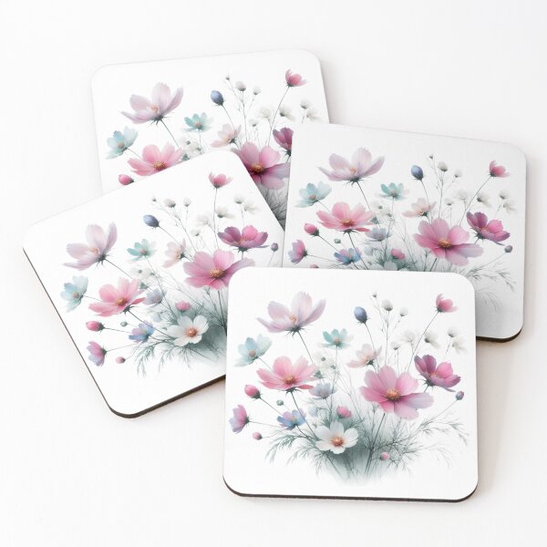 Item preview, Watercolor of wild flowers 18 designed and sold by I-HERE.