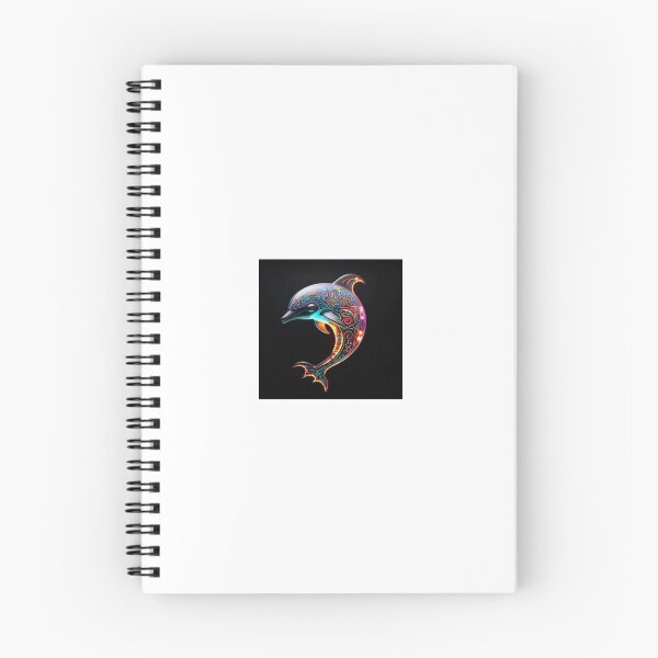 Aperçu de l'œuvre Magnifique dauphin avec de beaux motifs créée et vendue par ForwardMove.