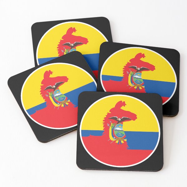 Item preview, Ecuador Llama Alpaca Alpaca Ecuadorian National Animal Flag designed and sold by FlagX.