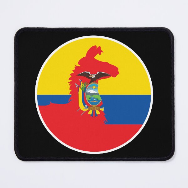 Artikelvorschau, Ecuador Lama Alpaka Alpaka Ecuadorianische Nationaltierflagge entworfen und verkauft von FlagX.