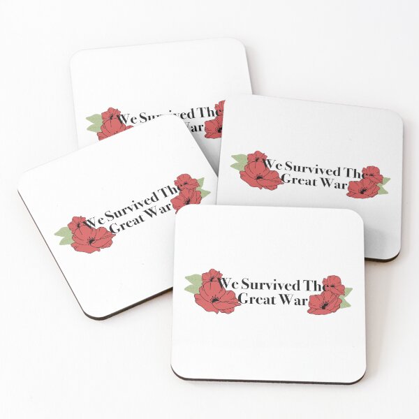 Item preview, We survived the Great War Taylor swift poppy quote designed and sold by CraftyKayla26.