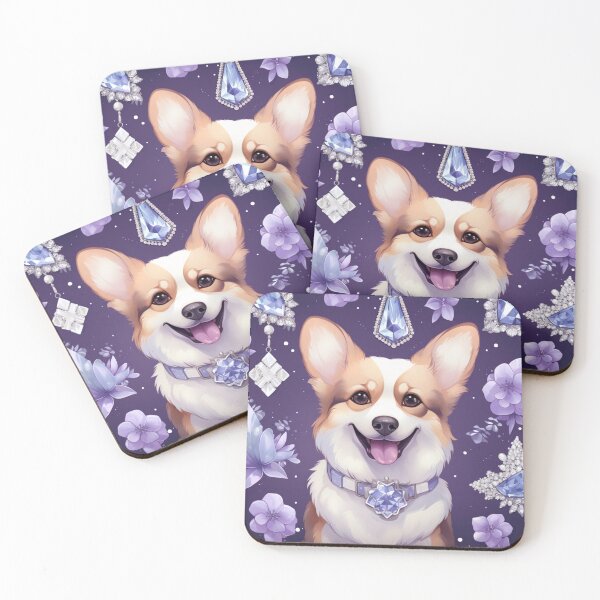 Item preview, Corgi With Jewels designed and sold by Nocturne  Paws.
