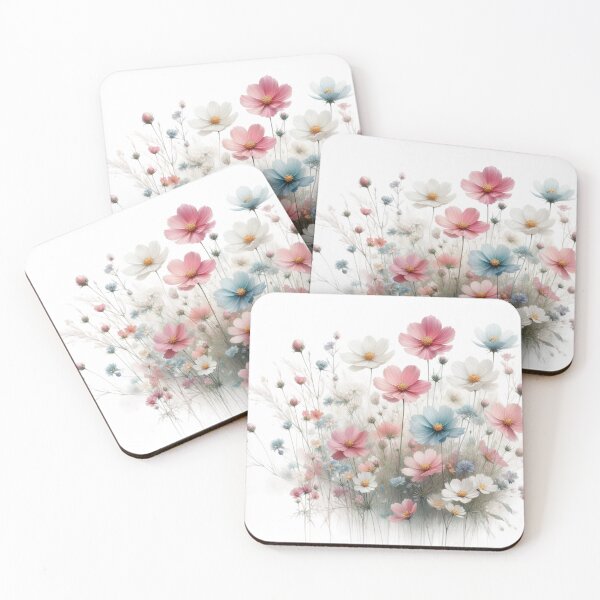 Item preview, Watercolor of wild flowers 19 designed and sold by I-HERE.