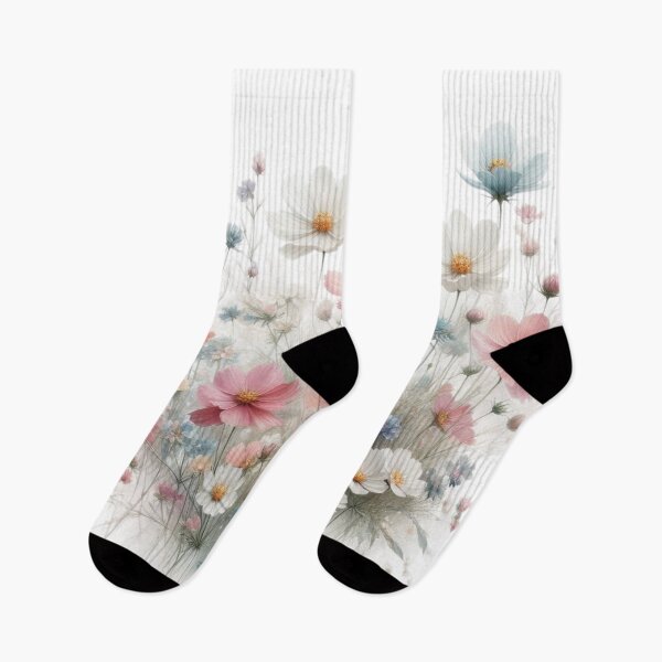 Item preview, Watercolor of wild flowers 19 designed and sold by I-HERE.