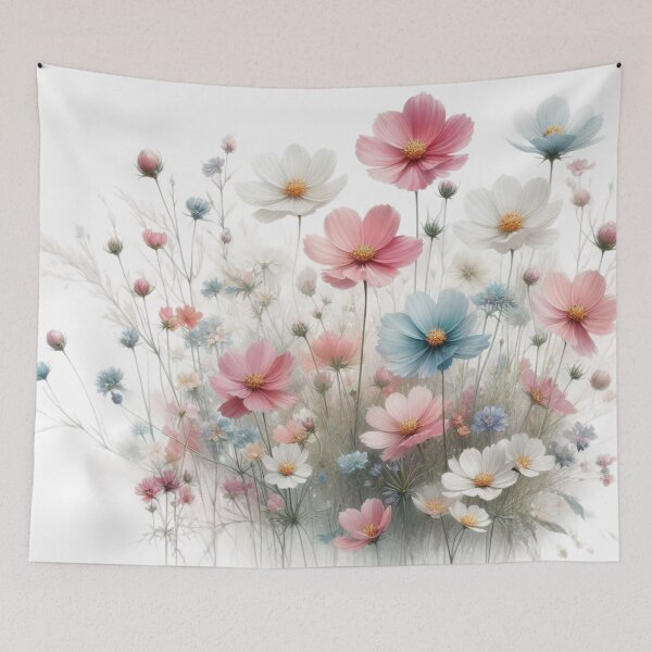 Item preview, Watercolor of wild flowers 19 designed and sold by I-HERE.