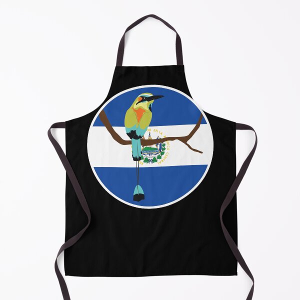 Item preview, El Salvador Turquoise-browed motmot Torogoz Salvadoran National Animal Flag designed and sold by FlagX.