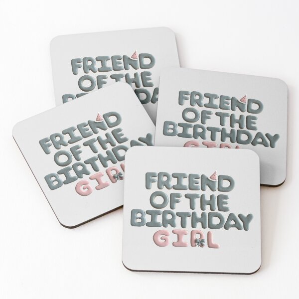 Item preview, Friend of the birthday girl sugar cookies  designed and sold by aiko-p.
