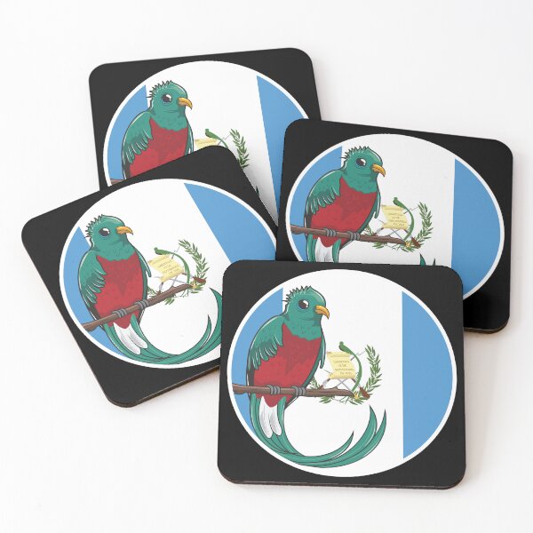 Item preview, Guatemala Quetzal Guatemalan National Animal Flag designed and sold by FlagX.
