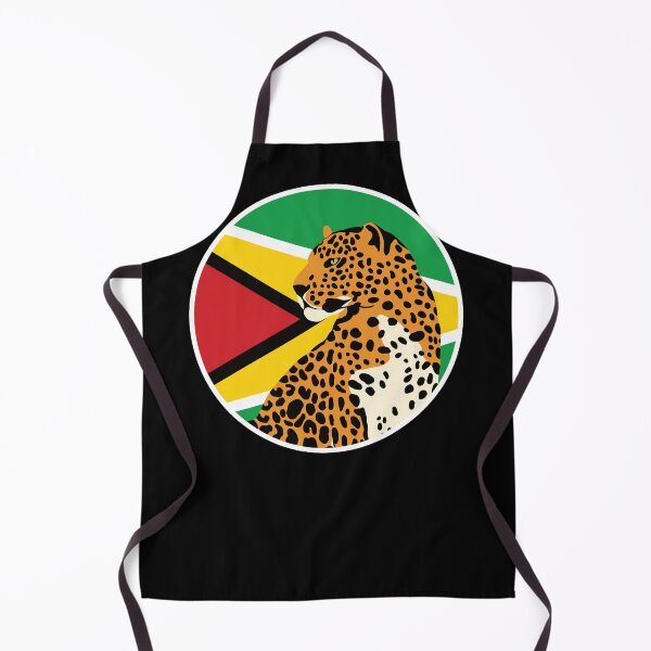 Item preview, Guyana Jaguar Guyanese National Animal Flag designed and sold by FlagX.
