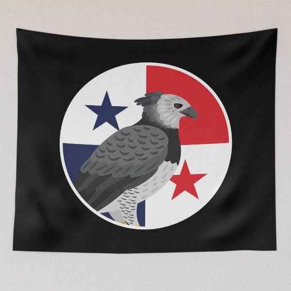 Item preview, Panama Harpy eagle Panamanian National Animal Flag designed and sold by FlagX.