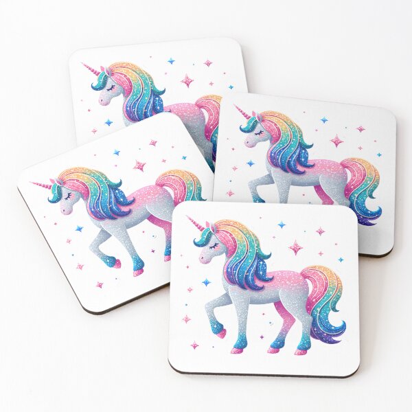Item preview, Glittering Starlight Unicorn Sticker designed and sold by inkArtistryfine.