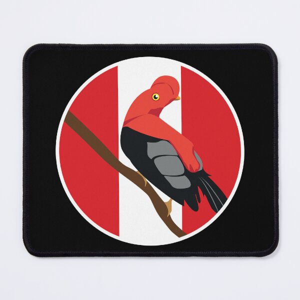Item preview, Peru Andean cock-of-the-rock Tunki Peruvian National Animal Flag designed and sold by FlagX.