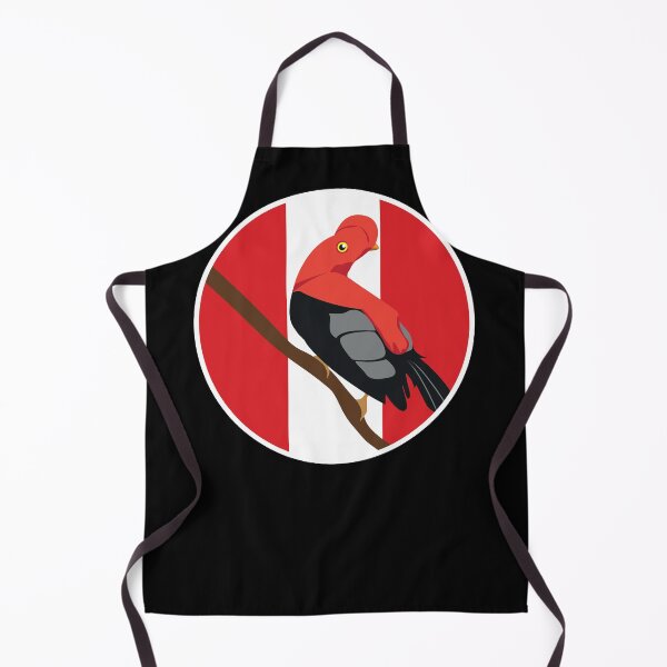 Item preview, Peru Andean cock-of-the-rock Tunki Peruvian National Animal Flag designed and sold by FlagX.