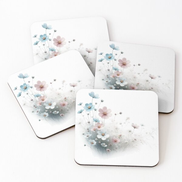 Item preview, Watercolor of wild flowers 21 designed and sold by I-HERE.