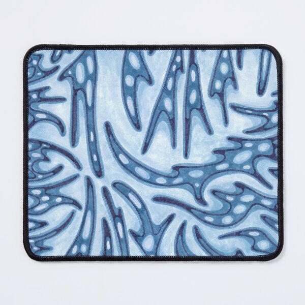 Item preview, Blue Icicle Cavern Abstract designed and sold by inklets.