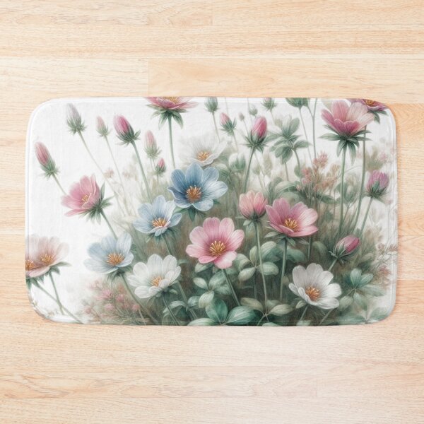 Item preview, Watercolor of wild flowers 22 designed and sold by I-HERE.
