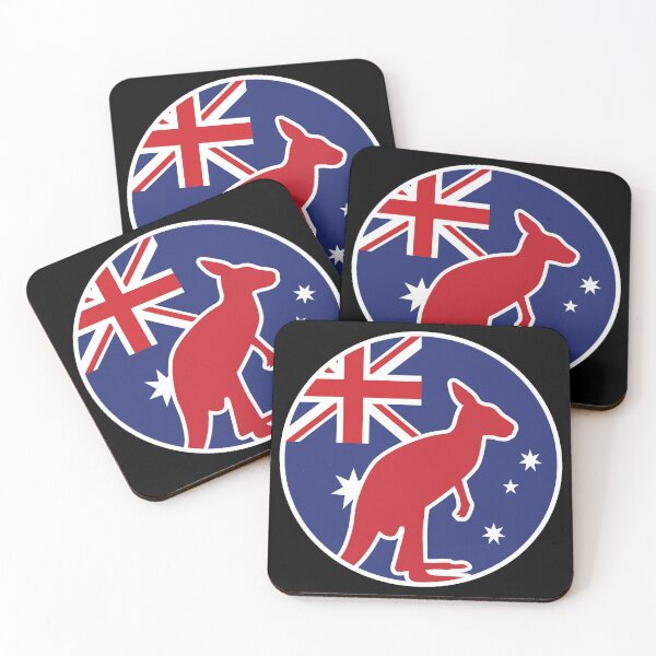 Item preview, Australia Kangaroo Australian National Animal Flag designed and sold by FlagX.