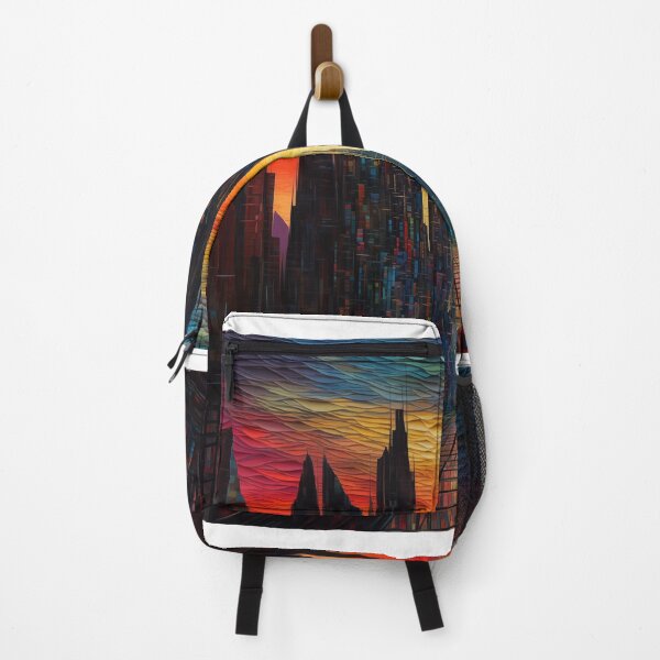 Item preview, A Cityscape in Twilight Hues designed and sold by Artisleek Designs.
