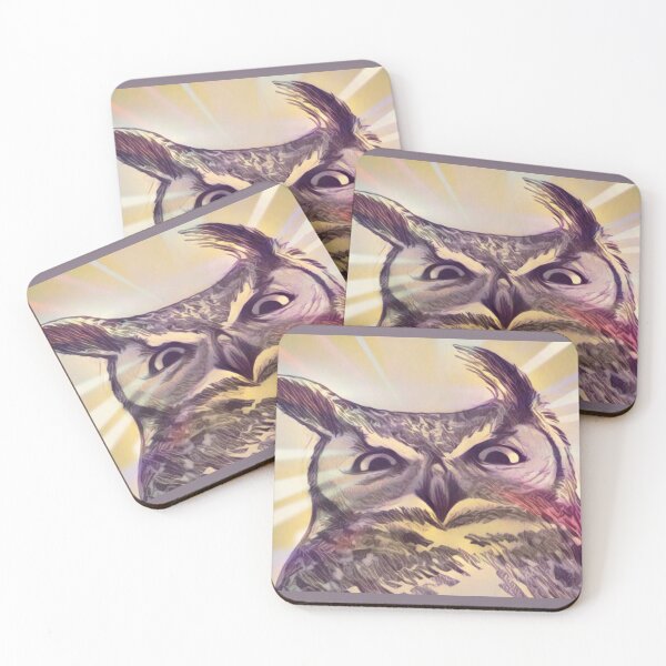 Item preview, Great Horned Owl Power  designed and sold by oh-bi-me.